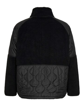 ONLY QUILT MIX FLEECE SHORT JACKET