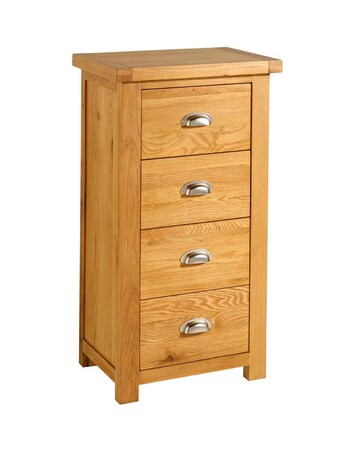 Woburn 4 Drawer Narrow Chest
