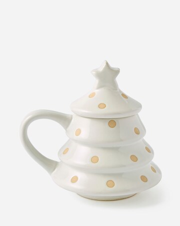 Christmas Tree Mug with Lid