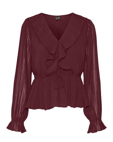 VERO MODA FRILL PLEATED TOP