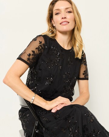 Fatface Cora Sequin Top