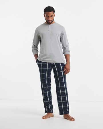 Grandad Check Fleece PJ Set