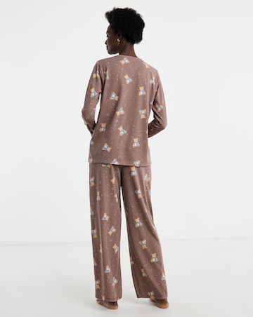 Pretty Secrets Value Bear Print Pyjama Set