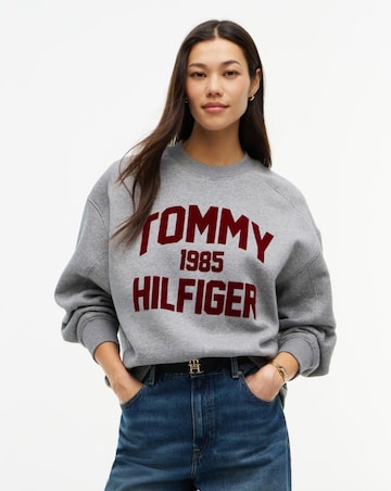 Tommy Hilfiger Varsity Flock Relaxed Jumper