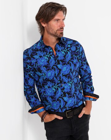 Joe Browns Perfect Paisley Shirt - Black