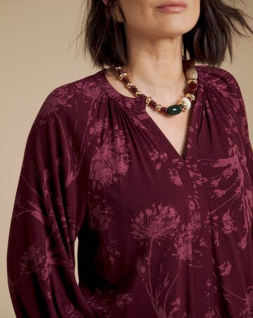 Julipa Printed Jersey Blouse