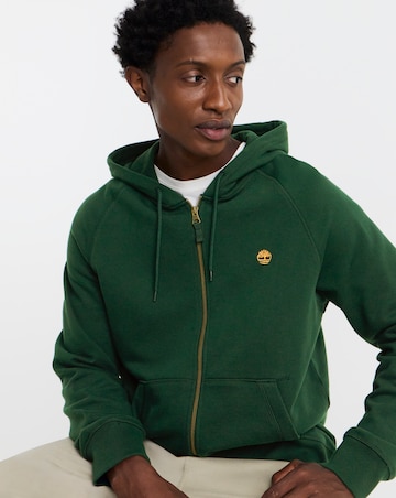 Timberland Exeter River Full Zip Hoodie - Green