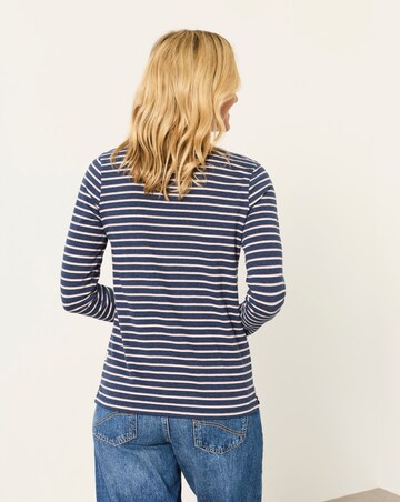 Fatface Breton Lurex Top