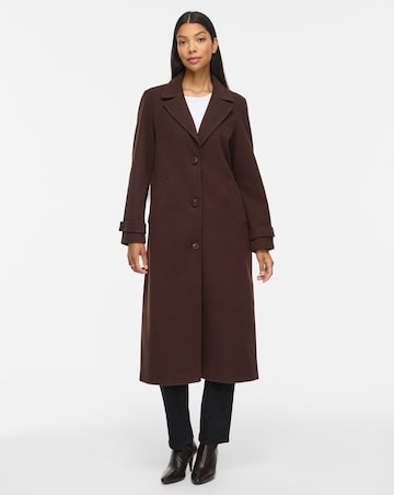 Vila Femke Button Long Coat
