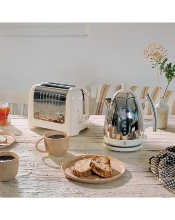 2 Slot Lite Kettle & Toaster Bundle White