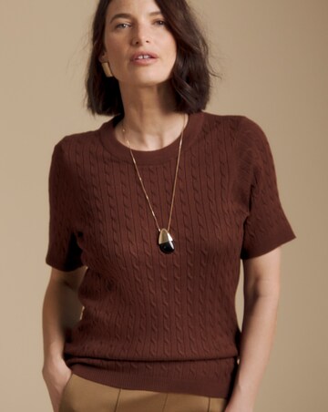 Julipa Cable Knitted Cardigan and Jumper Set