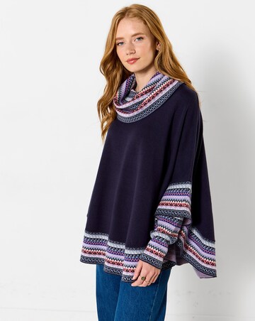 Joe Browns Winter Boho Knitted Sleeved Poncho