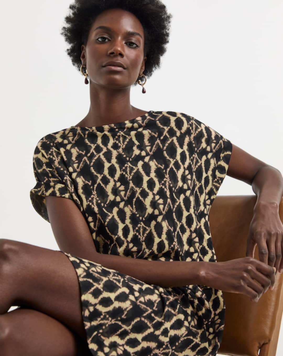 jersey swing dress short sleeve Soft Touch Occasion:Summer Dresses