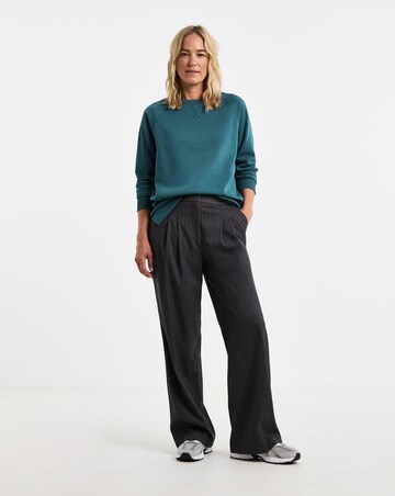 Teal Classic Longline Sweatshirt