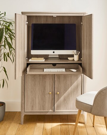 Charlotte Hideaway Desk Doors
