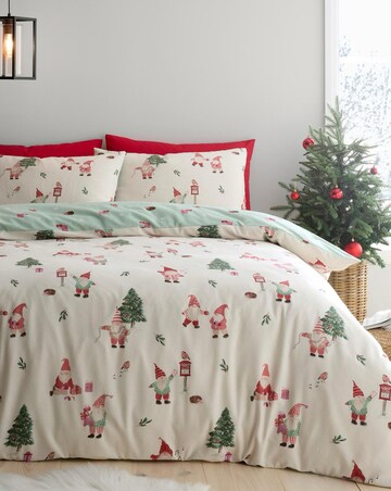 Fusion Christmas Gonks Duvet Cover Set