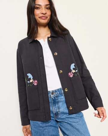 Fatface Embroidered Jacket