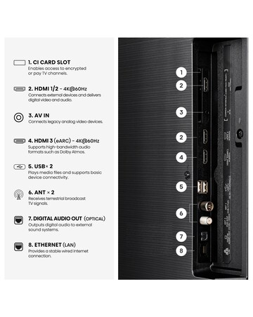 Hisense 50E7STUK 50in QLED 4K Ultra HD HDR Smart TV