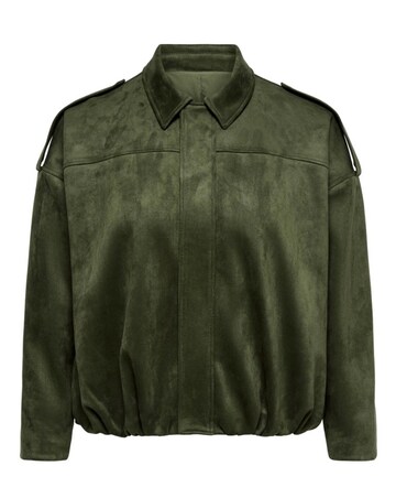 ONLY FAUX SUEDE BOMBER JACKET