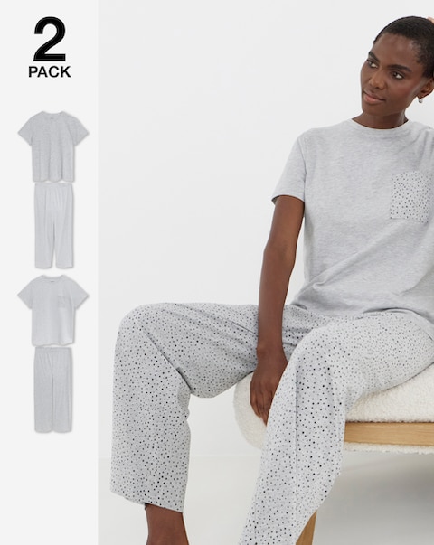 Pretty Secrets 2 Pack Value Pyjama Sets