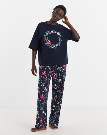Pretty Secrets 12 Days Of Christmas Graphic Pyjama Set