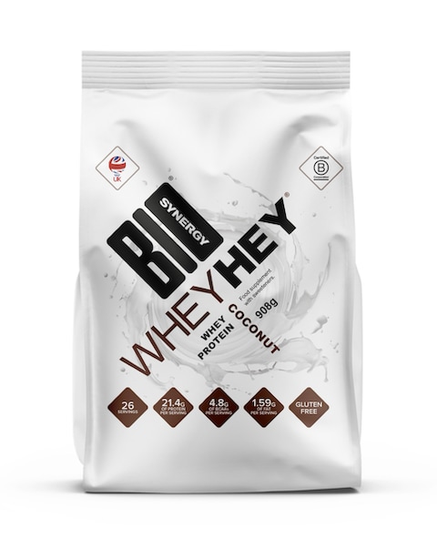 Bio-Synergy Whey Hey Protein Powder Coconut - 908g