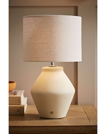 ValueLights Finn Ceramic Rechargeable Lamp