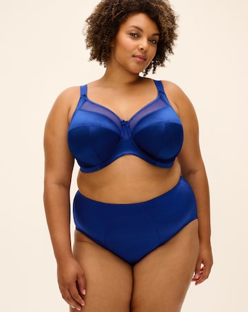 Goddess Keira Full Cup Wired Bra Blue