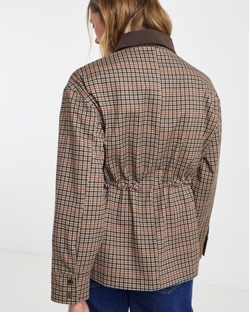 Cinched Waist Barn Jacket