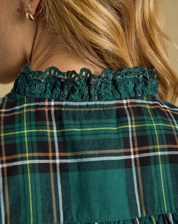 Joules Melanie Check Top