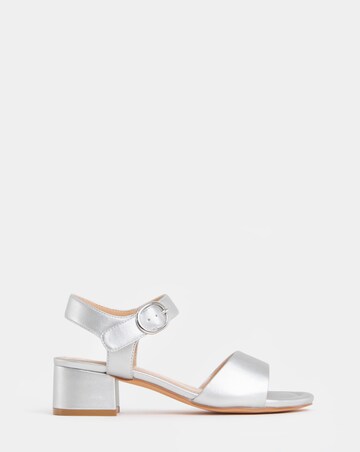 Robin Two Part Block Heel Sandals - Wide Fit (E)