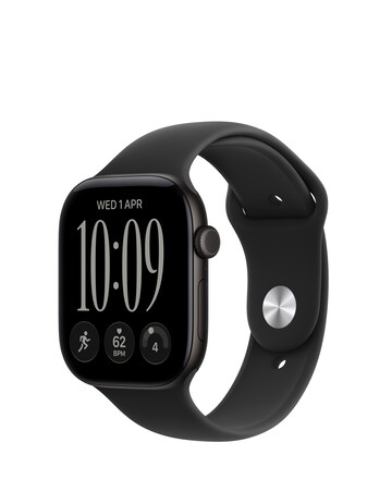 Apple Watch Series 12 GPS + Cellular 46mm - Black Aluminium/Black Sport - S/M