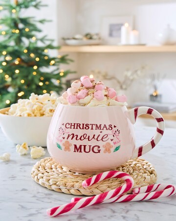 Pink Christmas Movie Mug Ceramic Mug