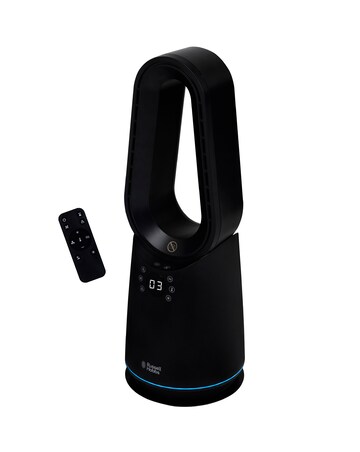 RH Bladeless Fan & Heater - Black