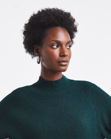 Funnel Neck Batwing Jumper