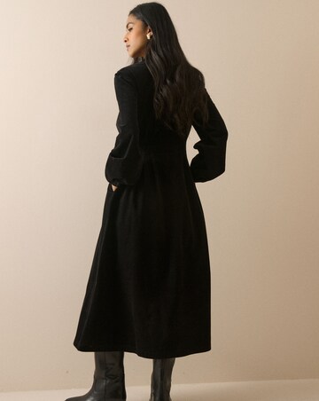 NOBODY'S CHILD PETITE MONTEGO CORD MIDI DRESS