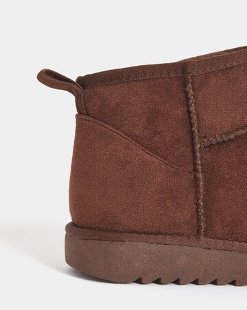 Renna Suede Low Cut Warm Lined Boots - Extra Wide Fit (EEE)
