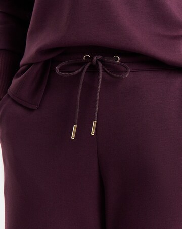 Plum Modal Wide Leg Jogger