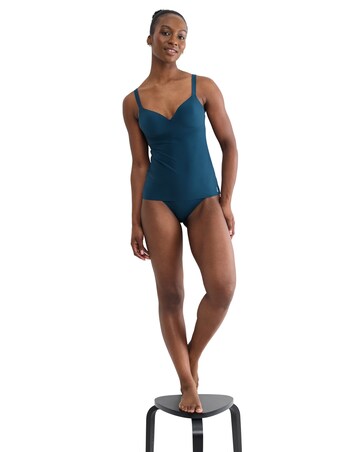 Sloggi Zero Feel The Up Bra Support Vest Teal