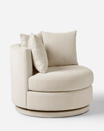 Arlie Swivel Cocoon Armchair