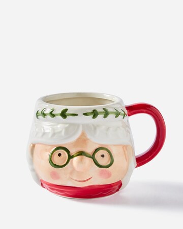 Santa & Friends Ceramic Nordic Mug - Mrs Claus