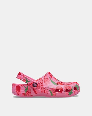 Crocs Pink Lemonade Classic Retro Summer Clog - Standard Fit