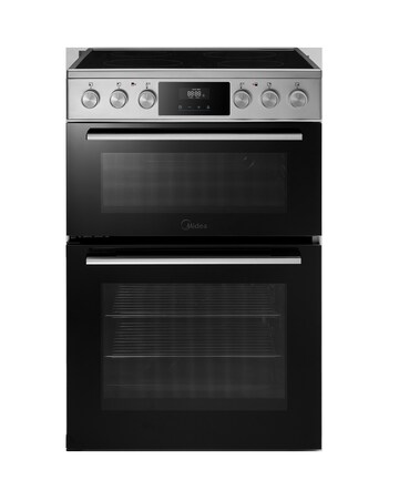 Midea 60cm Freestanding Electric Cooker - Stainless Steel + Installation