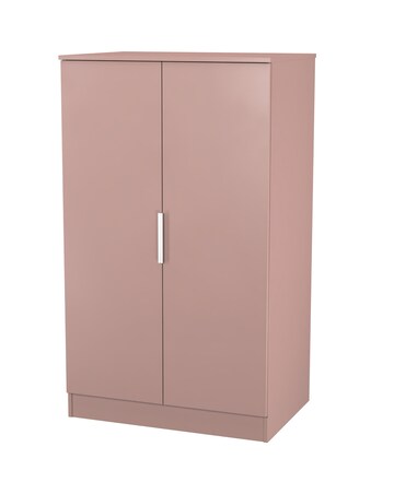 Humber Ready Assembled 2 Door Midi Wardrobe - Kids