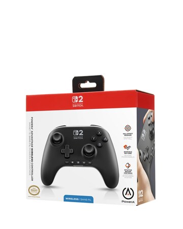 PowerA Advantage Wireless Controller for Nintendo Switch 2 - Black