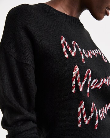 Merry Sequin Jumper