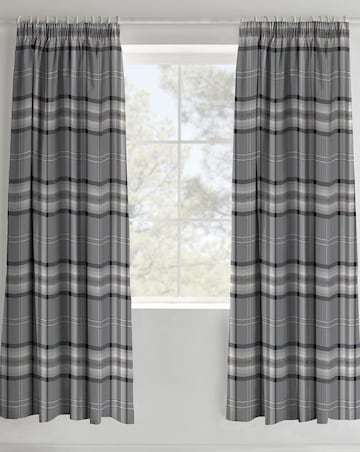 Catherine Lansfield Kelso Check Curtains