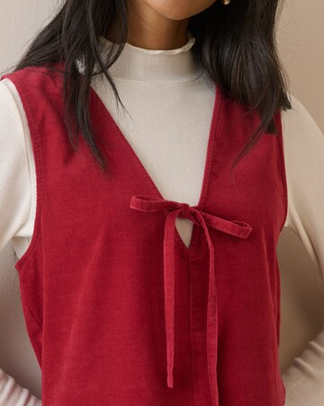 NOBODY'S CHILD PETITE NINA PINAFORE MINI DRESS
