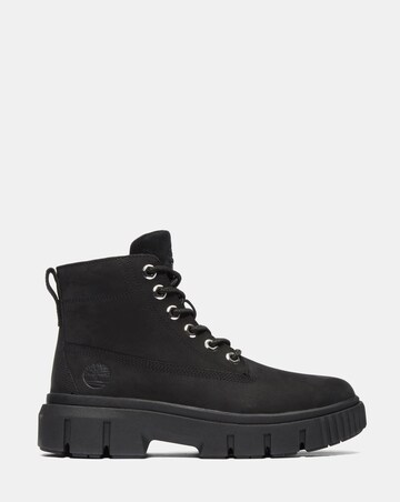 Timberland Black Greyfield Lace Up Boots - Standard Fit (D)