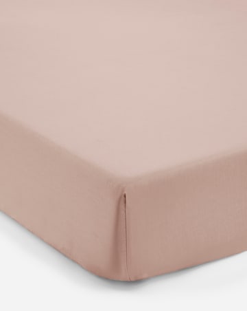Pure Cotton 200TC 30cm Deep Fitted Sheet